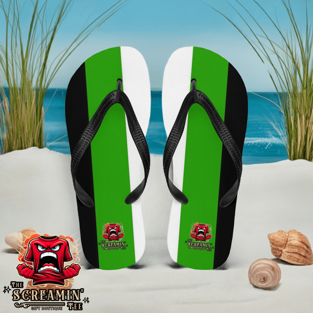 Neutrois Pride Flip Flops