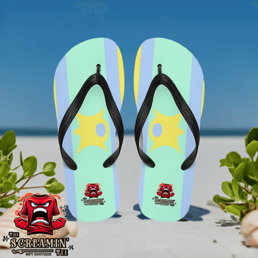 Nofinsexual Pride Flip Flops