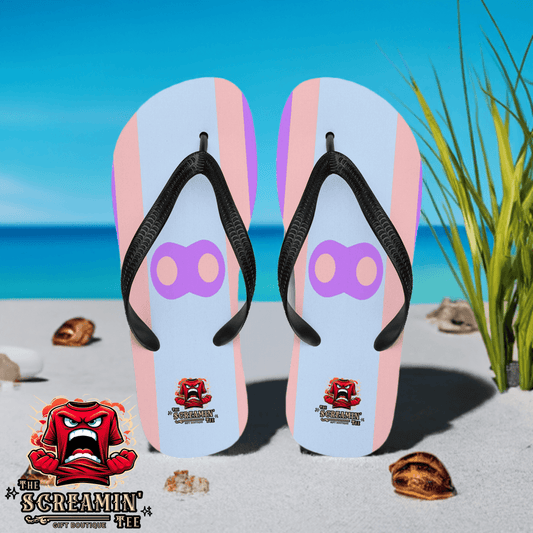 Noninsexual Pride Flip Flops