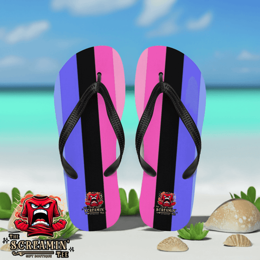 Omnisexual Pride Flip Flops