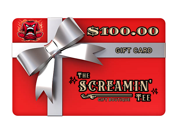 THE SCREAMIN' TEE GIFT CARDS