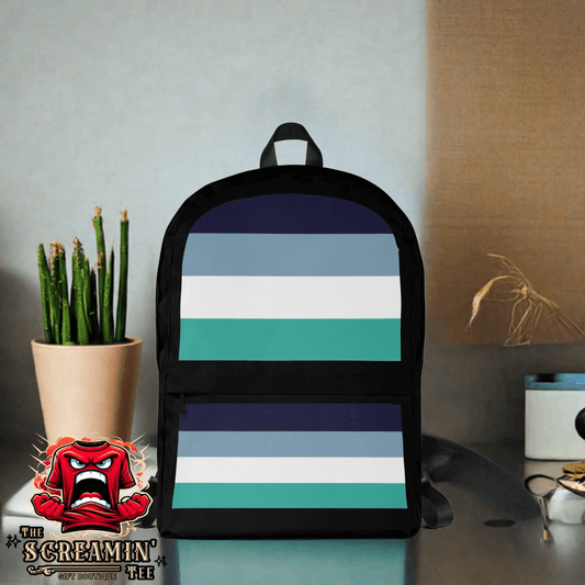 Oriented Aroace Pride Backpack