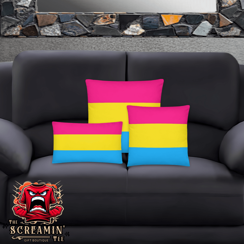 Pansexual Pride Pillow