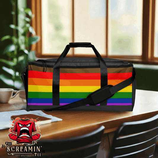 PHILADELPHIA (PEOPLE OF COLOR) INCLUSIVE PRIDE DUFFLE BAG