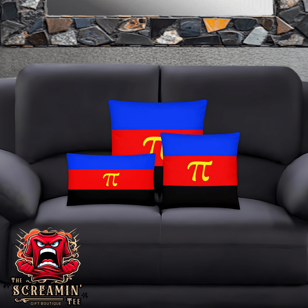 Polyamory Pride Pillow