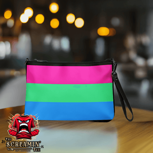 Polysexual Pride Crossbody Bag