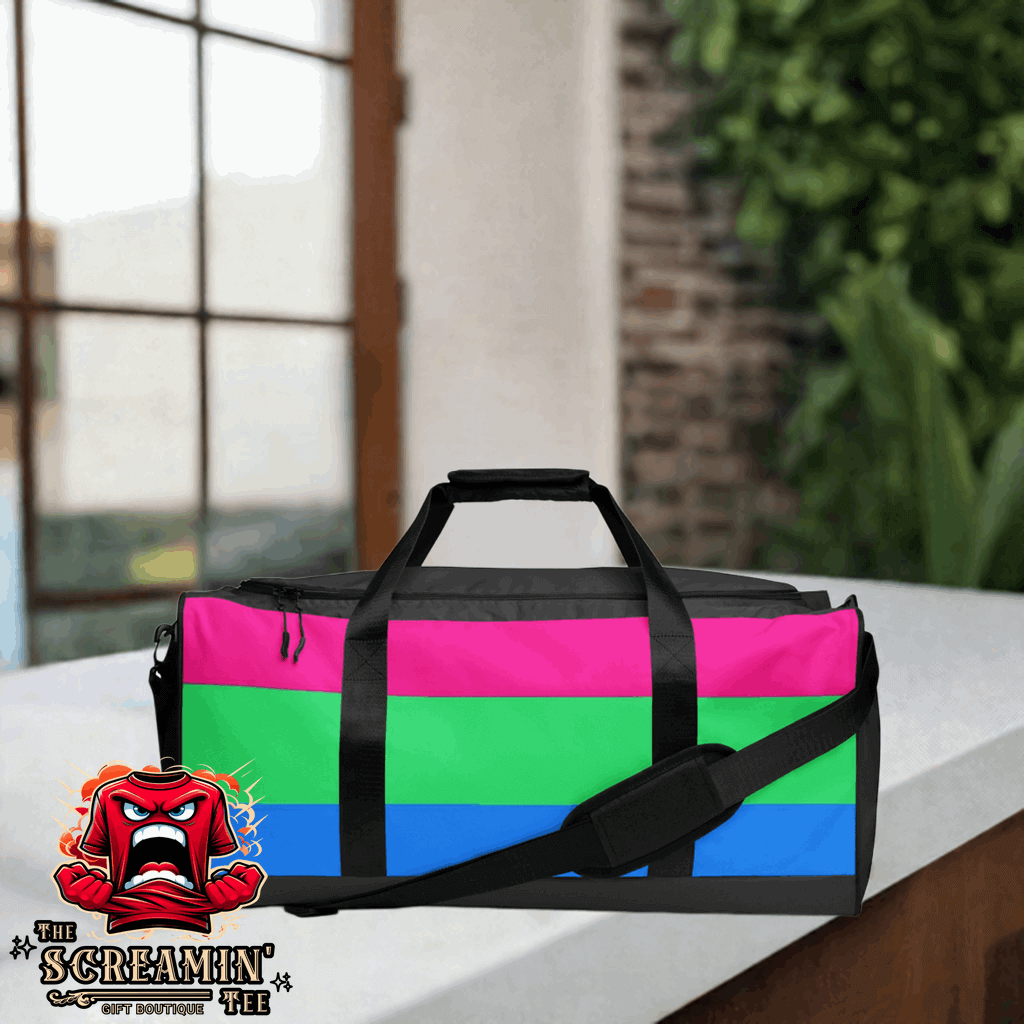 POLYSEXUAL PRIDE DUFFLE BAG