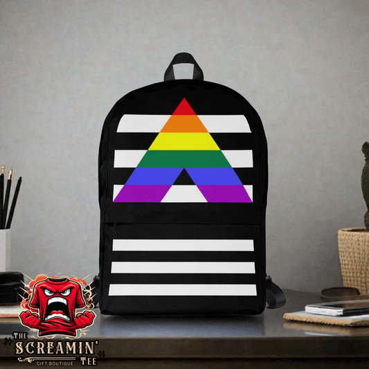 Straight Ally Pride Backpack