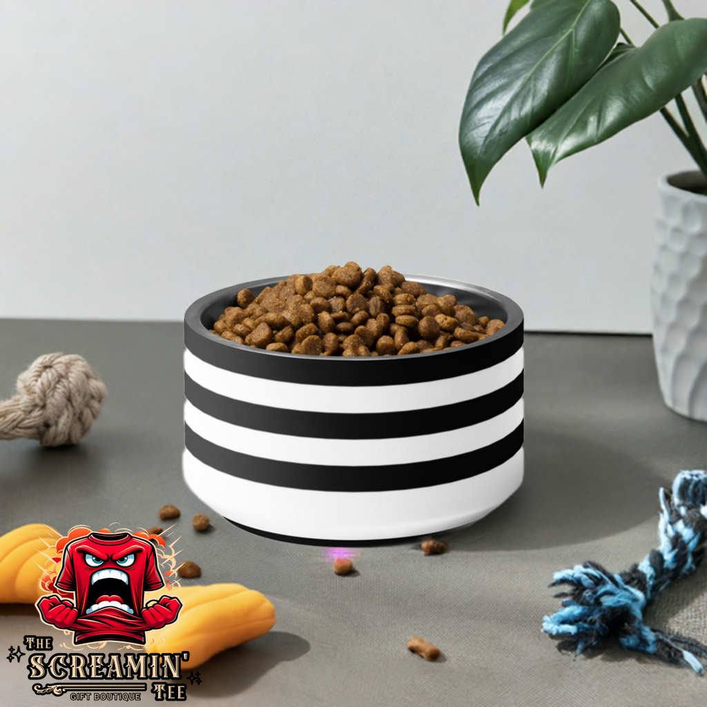 STRAIGHT PRIDE PET BOWL - 18OZ - The Screamin' Tee