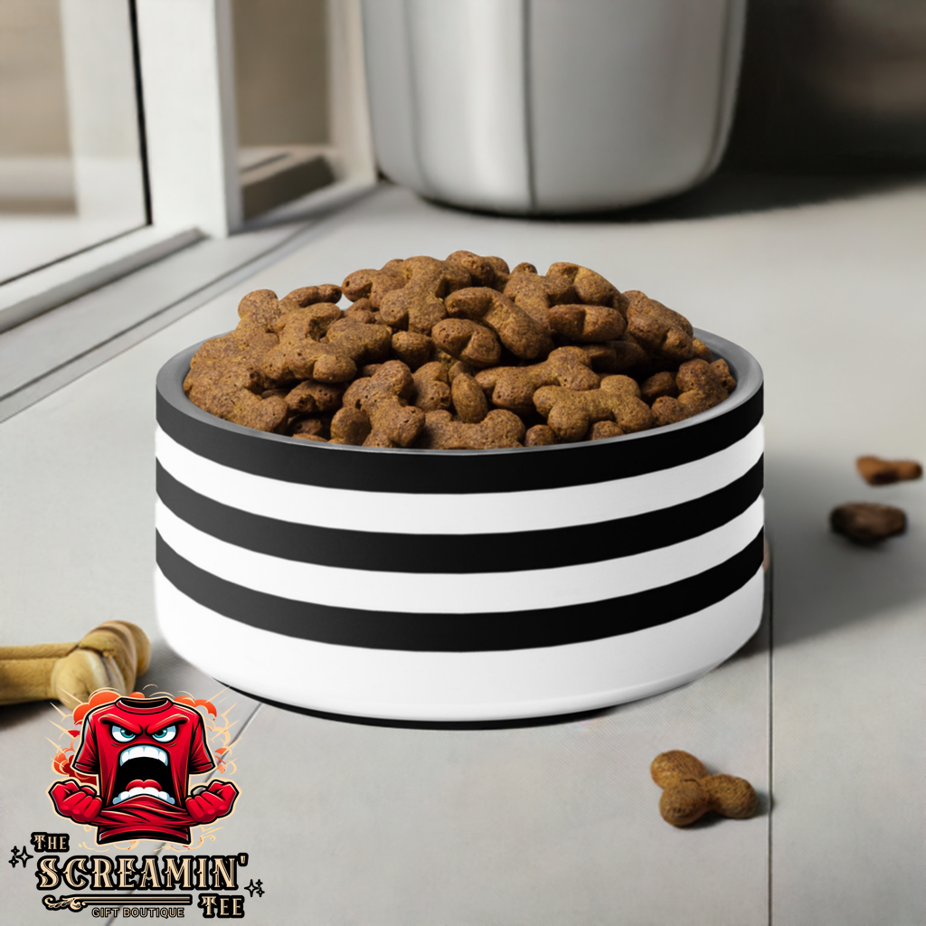 STRAIGHT PRIDE PET BOWL - 32OZ - The Screamin' Tee