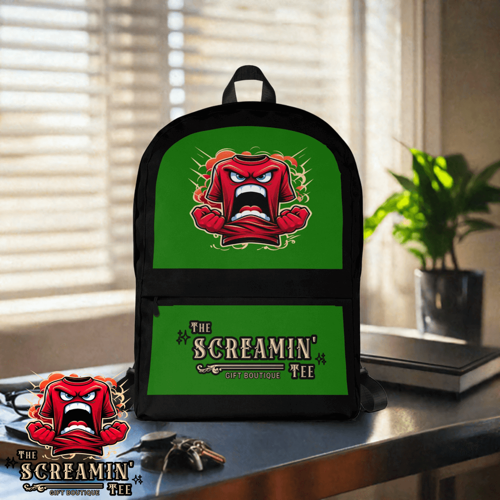 The Screamin' Tee Backpack | Emerald Logo