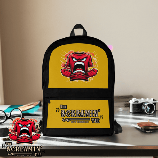 The Screamin' Tee Backpack | Topaz Logo