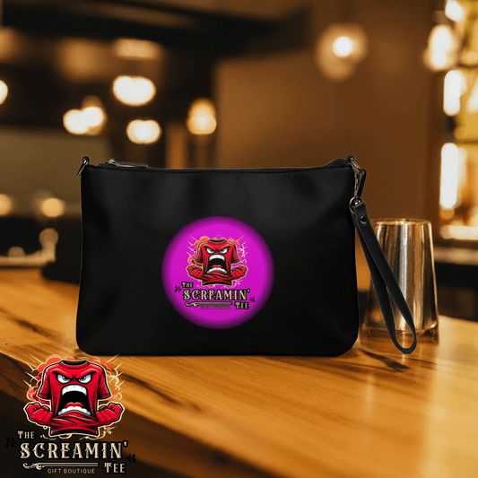 The Screamin' Tee Crossbody Bag | Garnet Logo (Black)