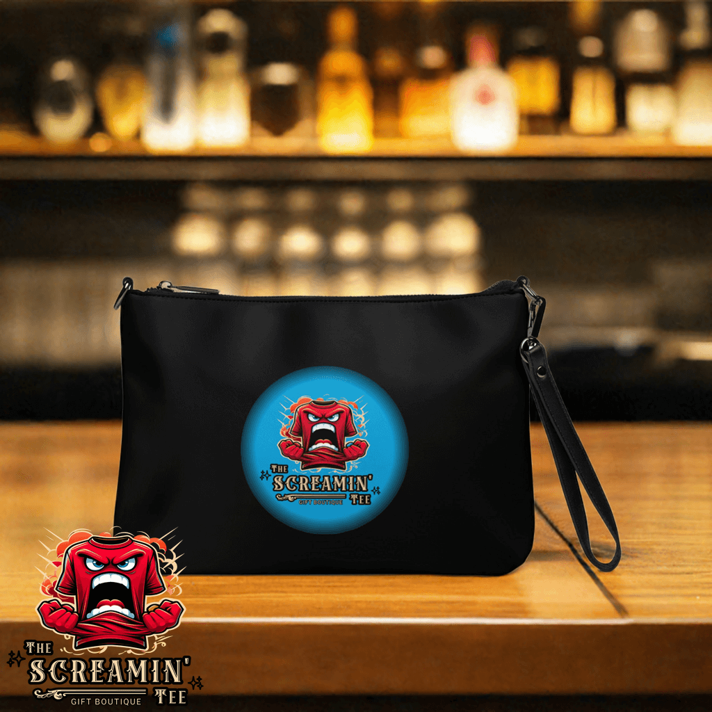 The Screamin' Tee Crossbody Bag | Lapis Logo (Black)