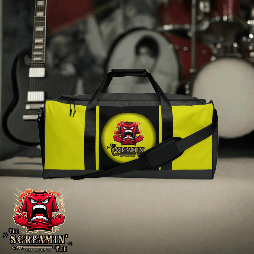 THE LOGO DUFFLE BAG - CITRINE