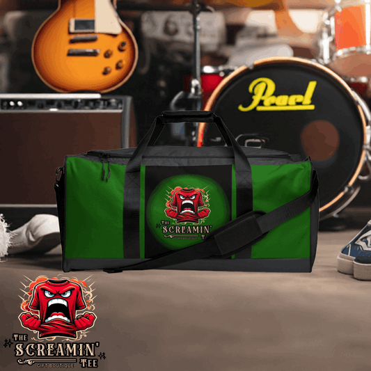 THE LOGO DUFFLE BAG - EMERALD