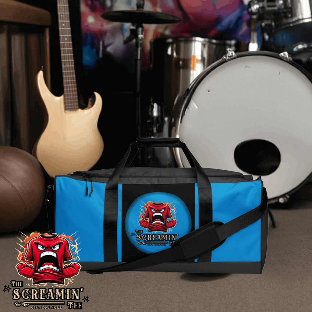 THE LOGO DUFFLE BAG - LAPIS