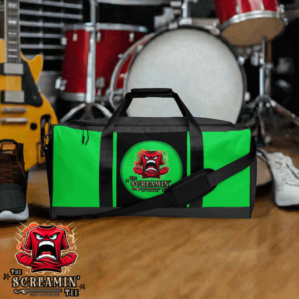 THE LOGO DUFFLE BAG - PERIDOT