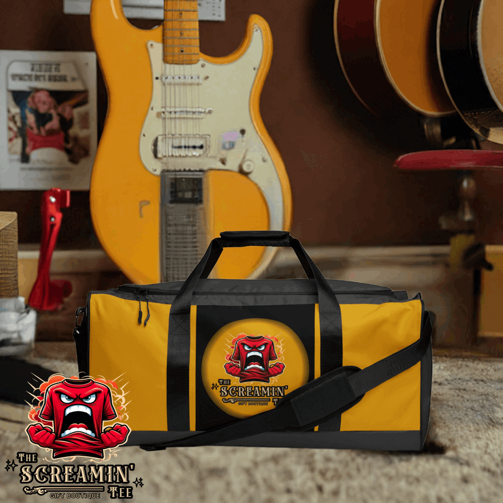 THE LOGO DUFFLE BAG - TOPAZ