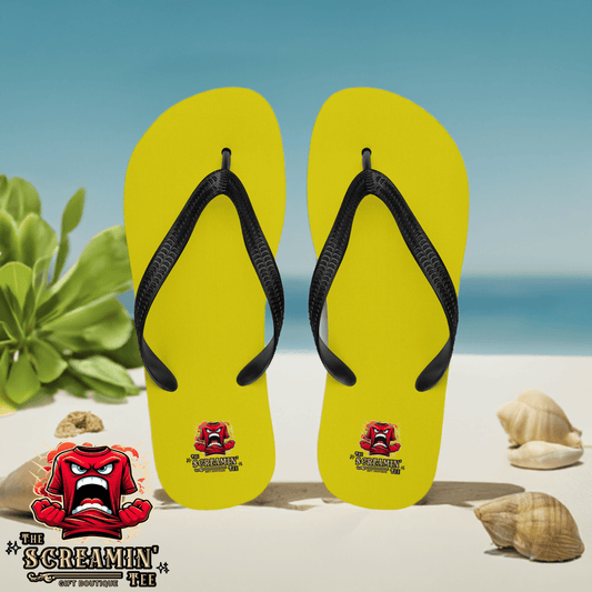 The Screamin' Tee Flip Flops | Citrine
