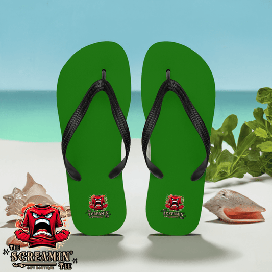 The Screamin' Tee Flip Flops | Emerald