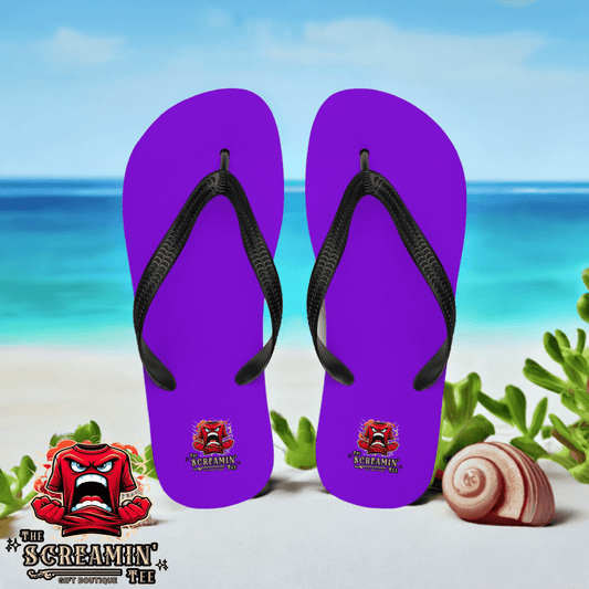 The Screamin' Tee Flip Flops | Tanzanite