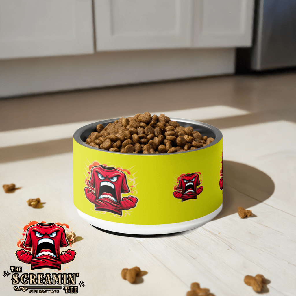 The Screamin' Tee Pet Bowl | Citrine 18Oz