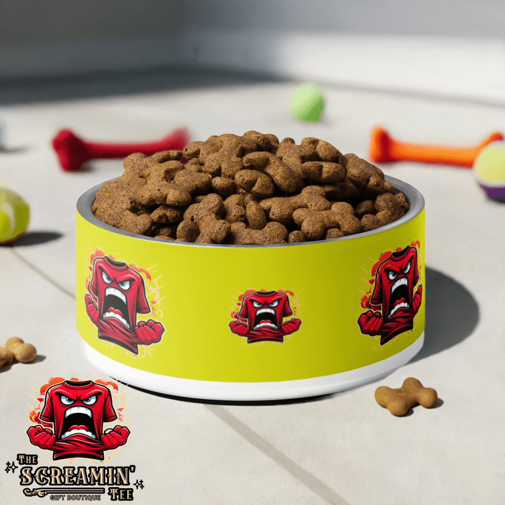 The Screamin' Tee Pet Bowl | Citrine 32Oz