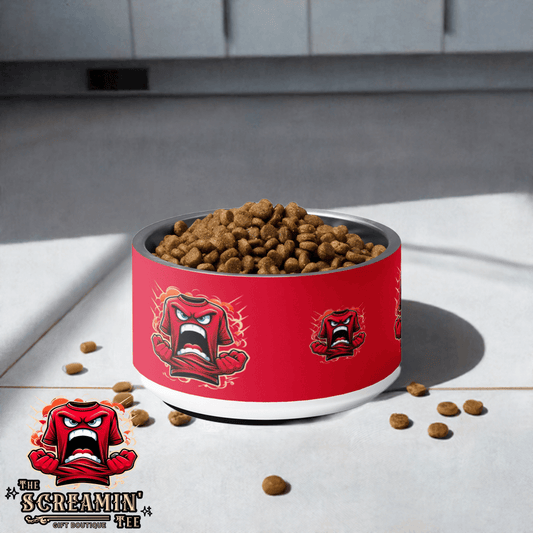 The Screamin' Tee Pet Bowl | Ruby 18Oz