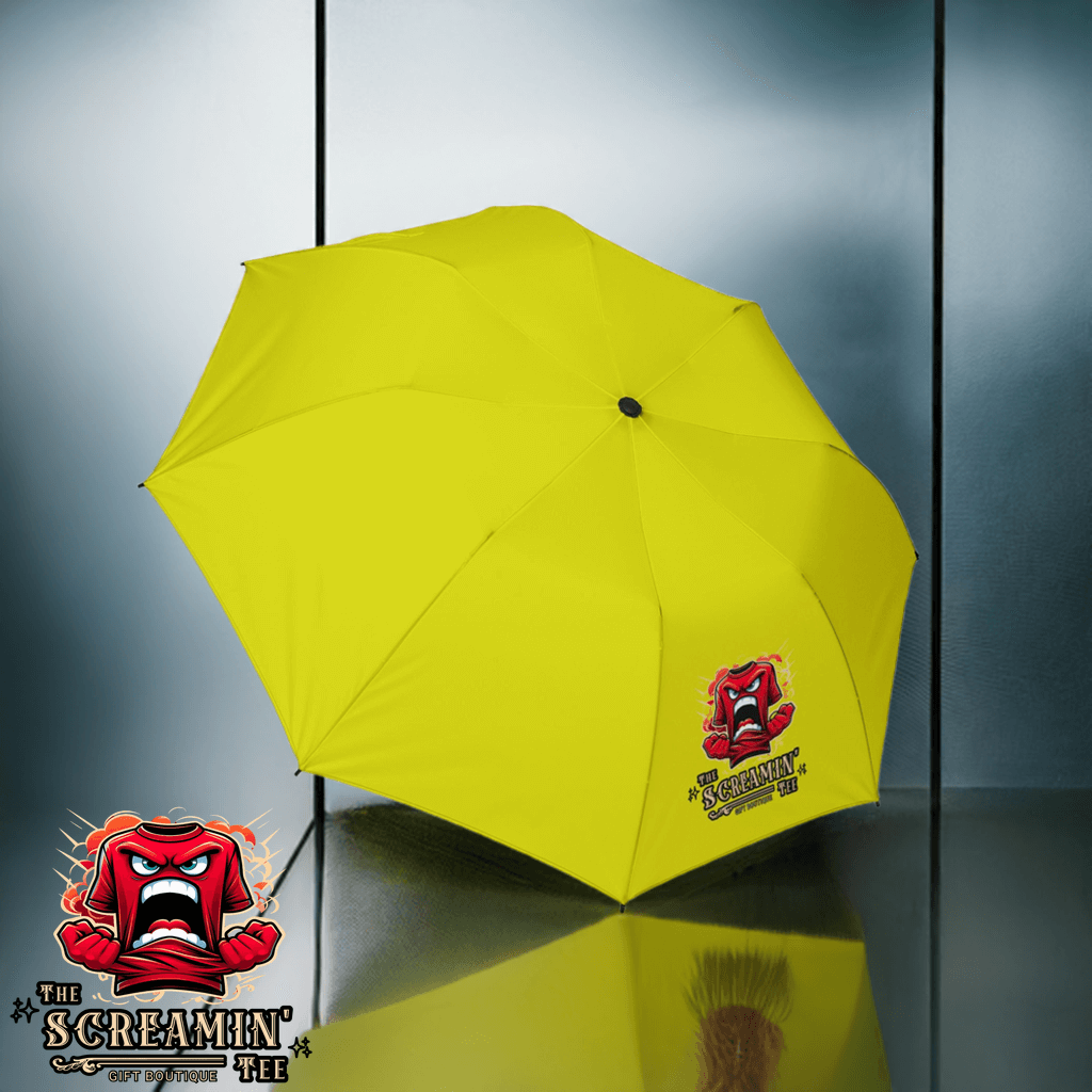 The Screamin' Tee Foldable Umbrella | Citrine