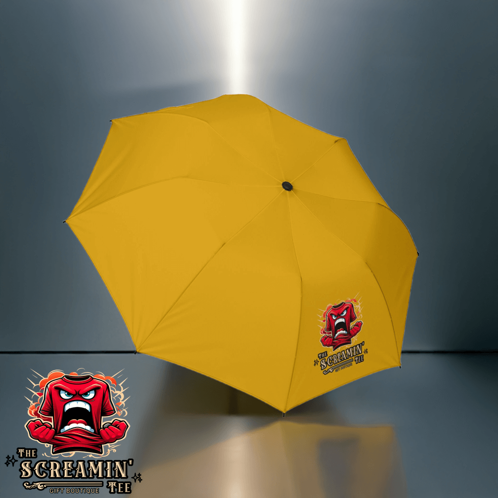 The Screamin' Tee Foldable Umbrella | Topaz