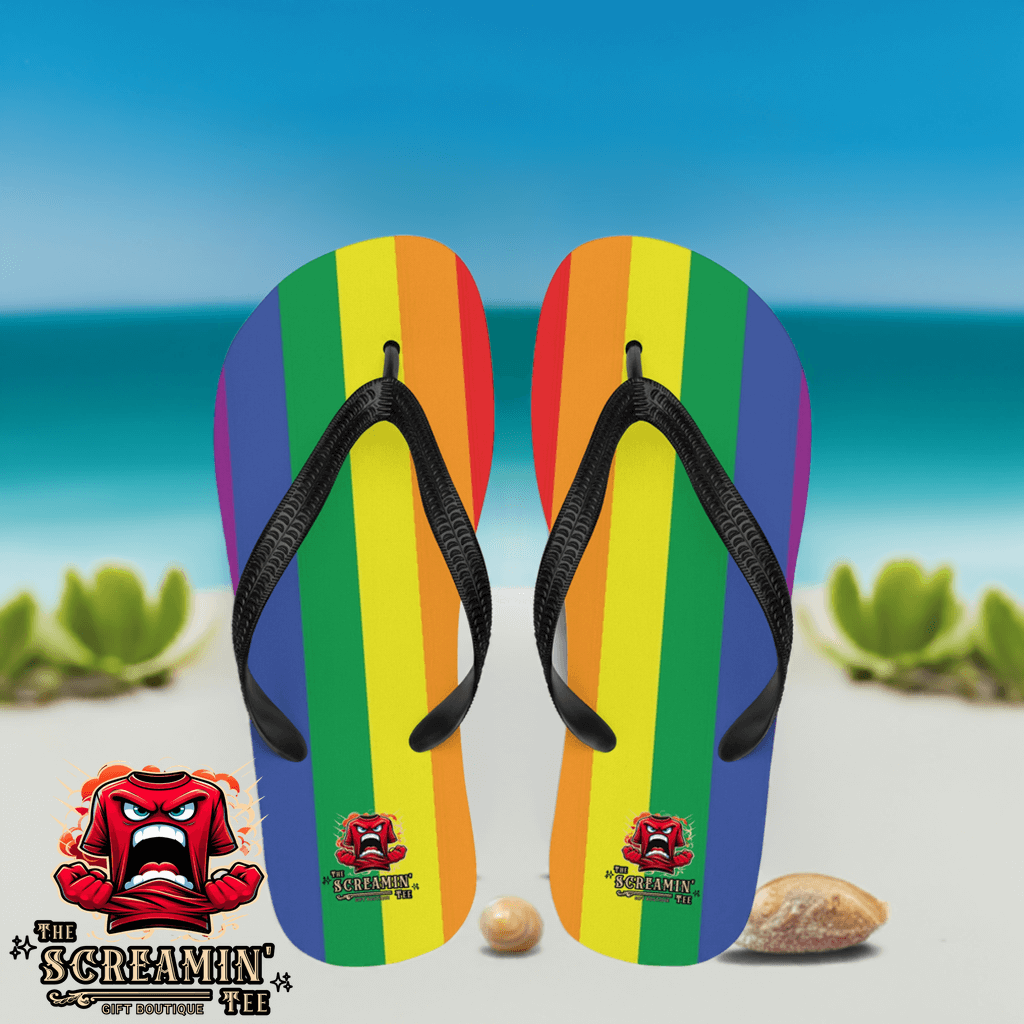 Traditional Pride Flip Flops