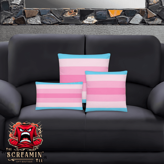 Transfem Pride Pillow