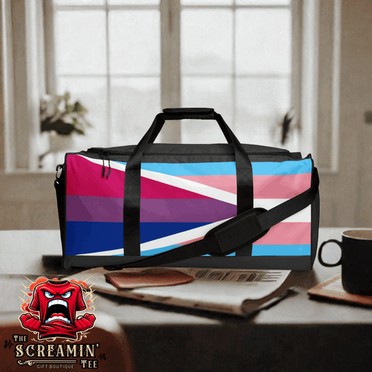 TRANSGENDER BISEXUAL PRIDE II DUFFLE BAG