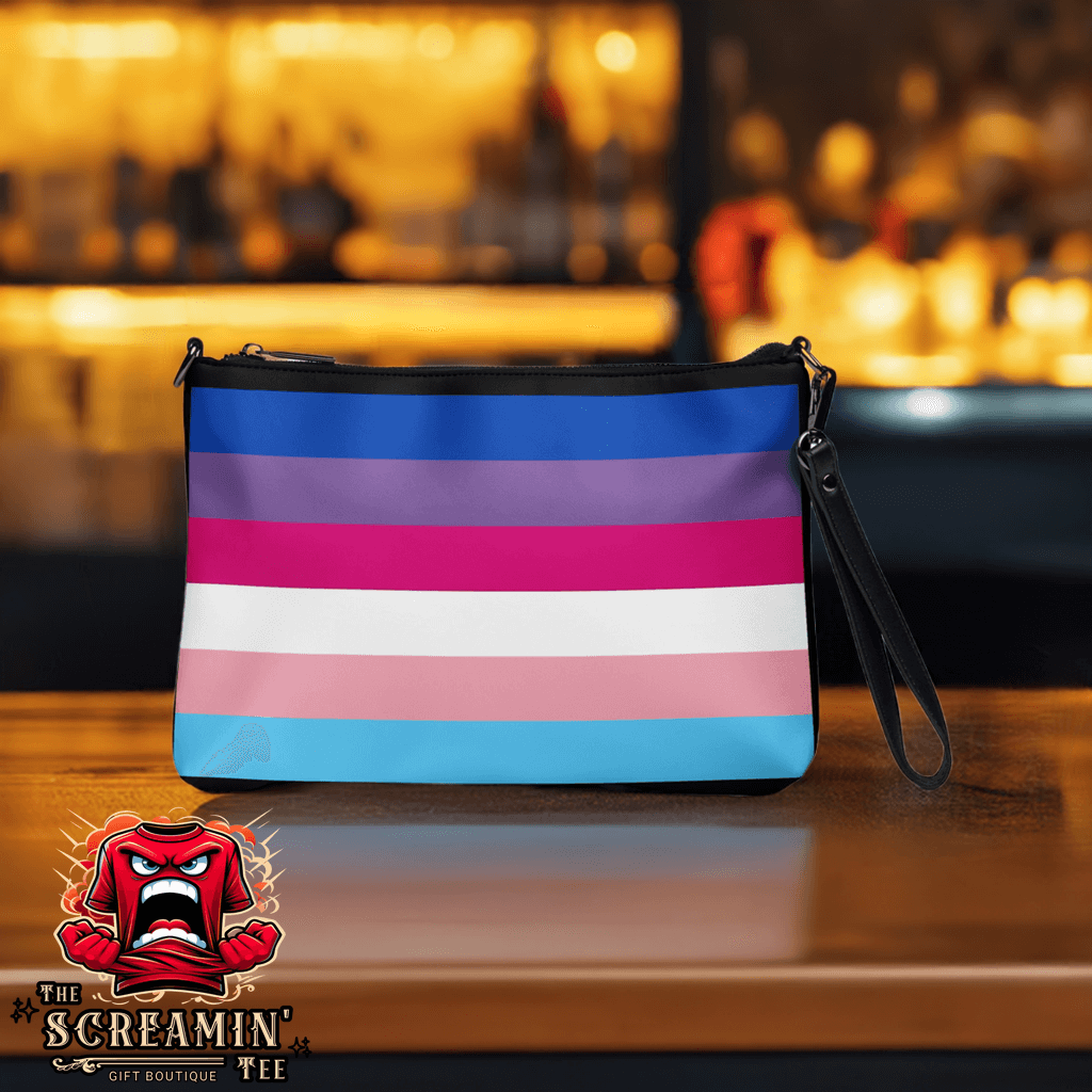 Transgender Bisexual III Pride Crossbody Bag