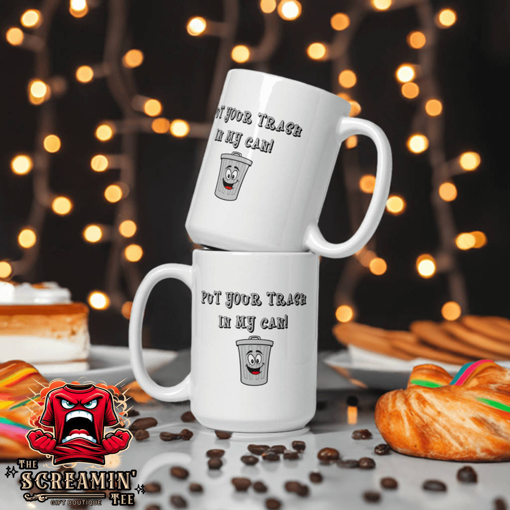 TRASH CAN MUG - The Screamin' Tee