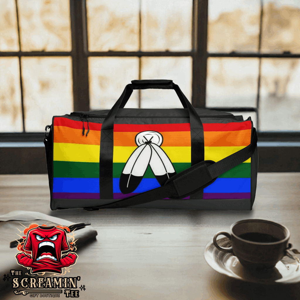 TWO SPIRIT PRIDE DUFFLE BAG
