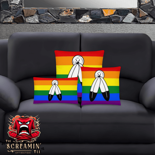 Two Spirit Pride Pillow