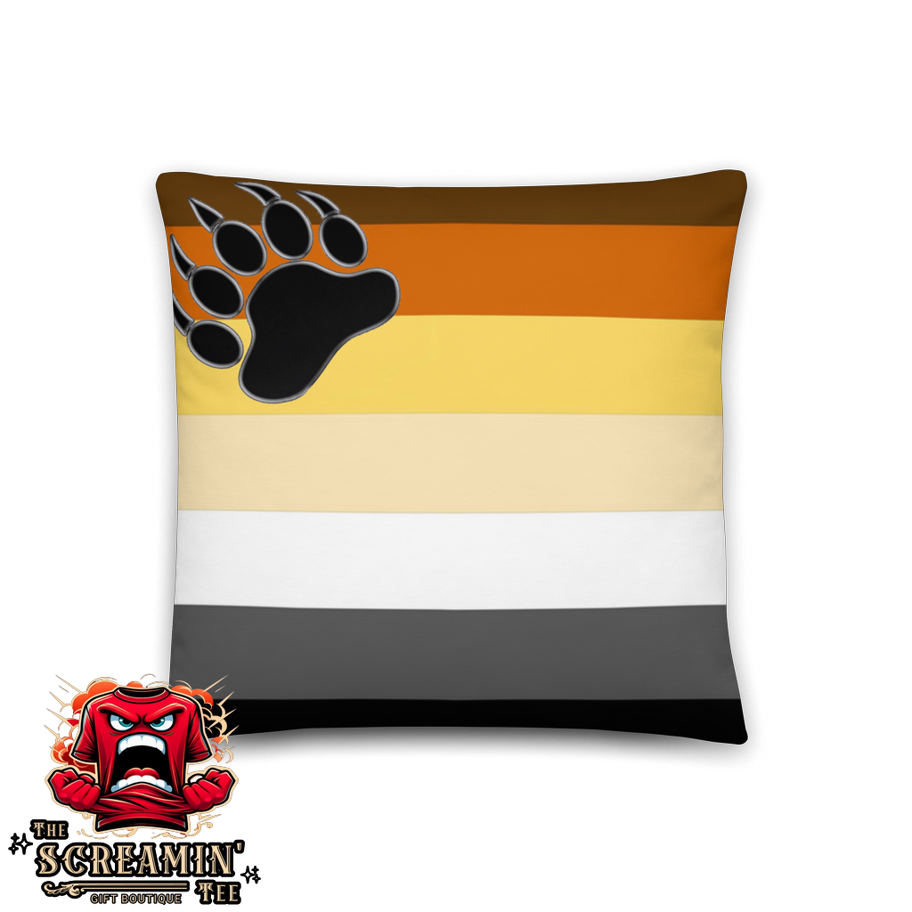 BEAR BROTHERHOOD PRIDE PILLOW