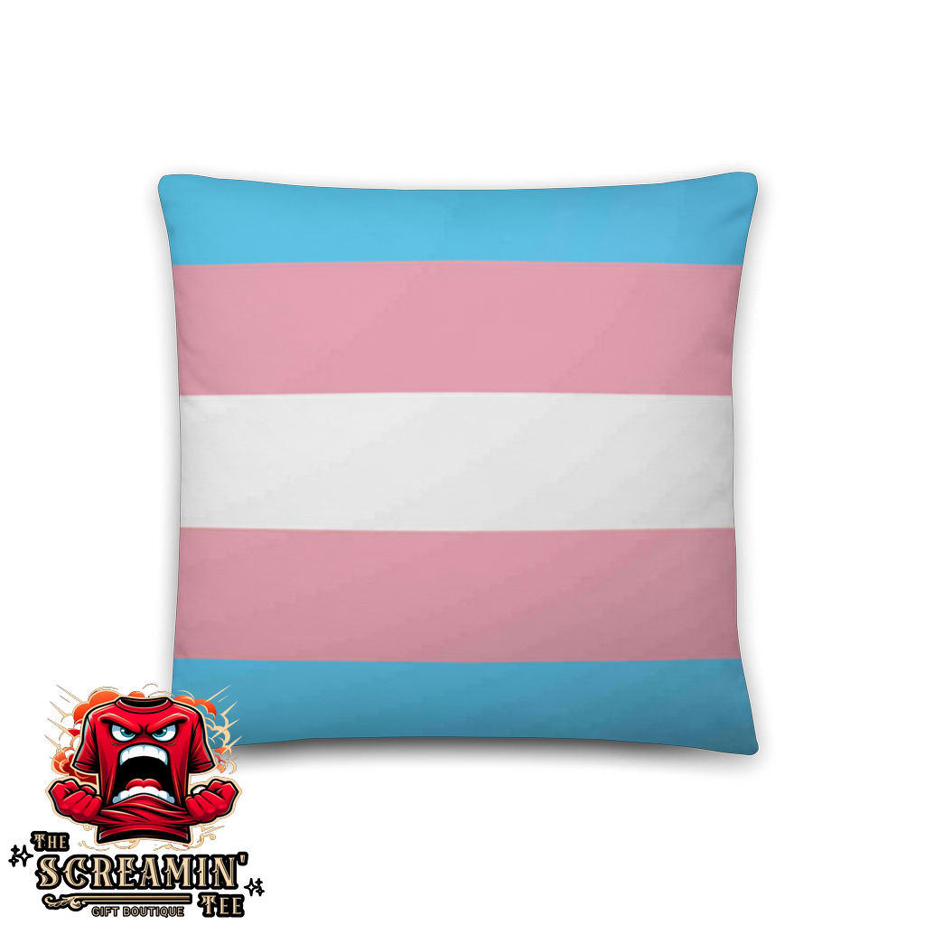 TRANSGENDER PRIDE PILLOW