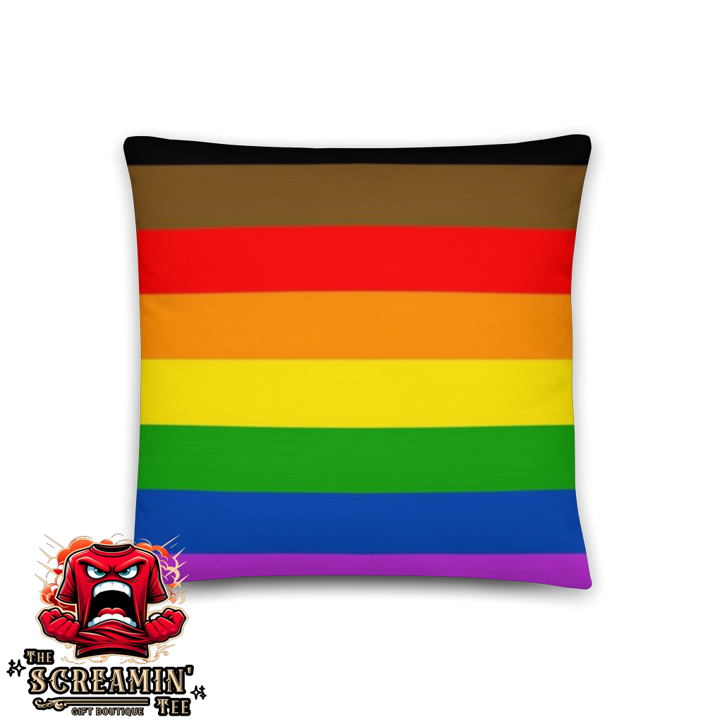 PHILADELPHIA (PEOPLE OF COLOR) INCLUSIVE PRIDE PILLOW