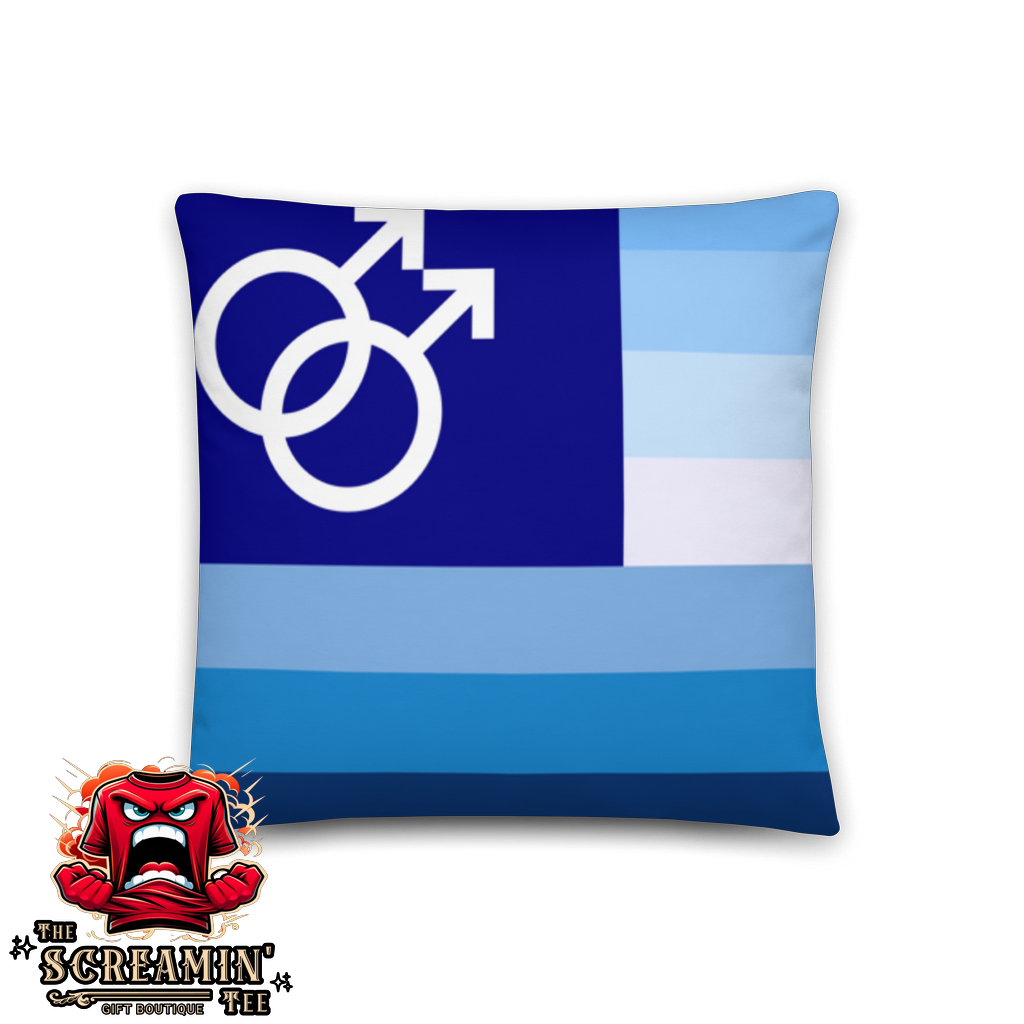 GAY MEN PRIDE IV PILLOW