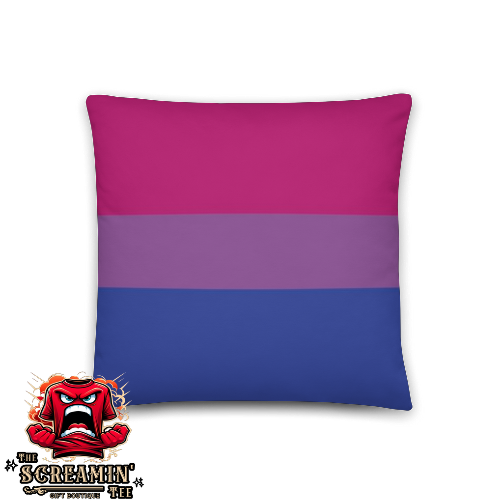 BISEXUAL PRIDE PILLOW