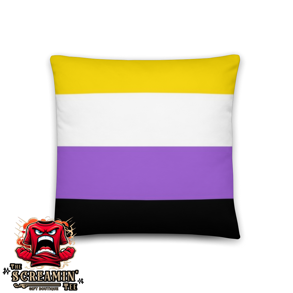 NONBINARY PRIDE PILLOW