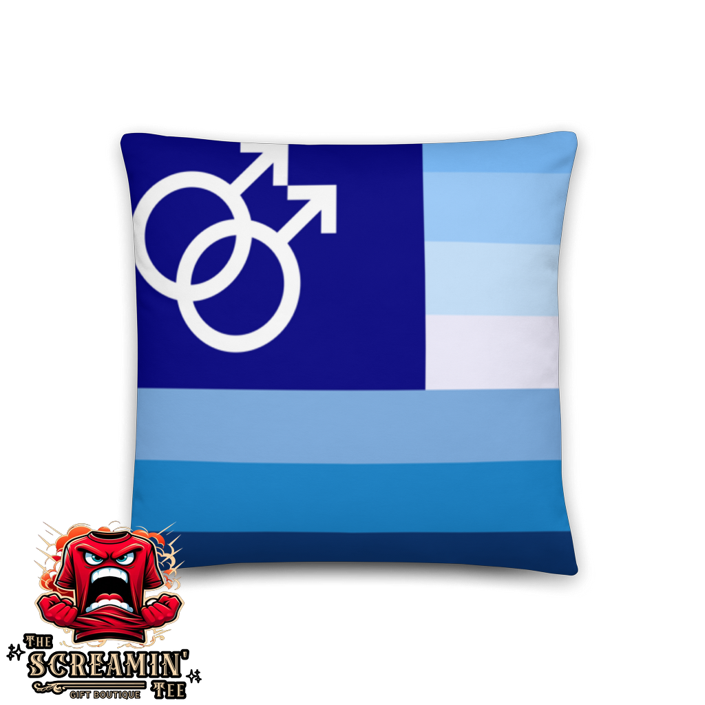 GAY MEN PRIDE IV PILLOW