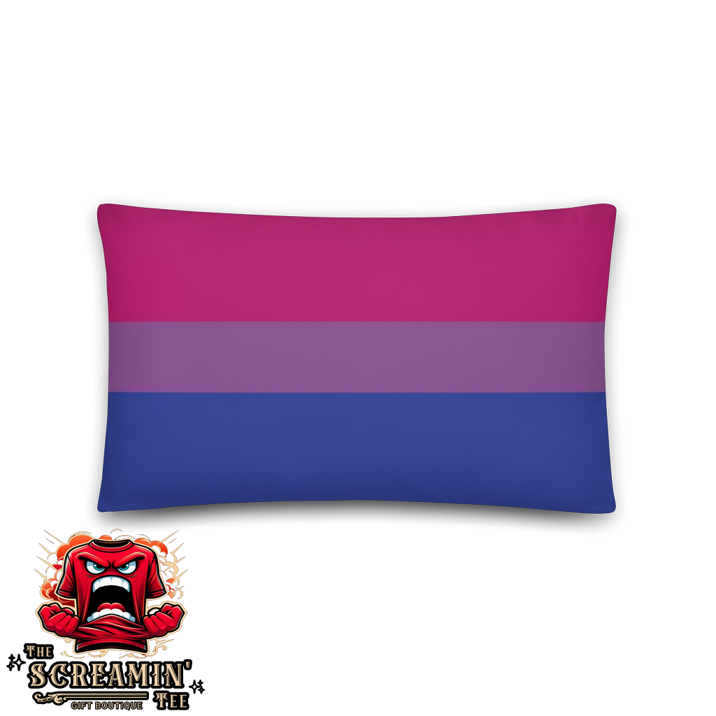 BISEXUAL PRIDE PILLOW