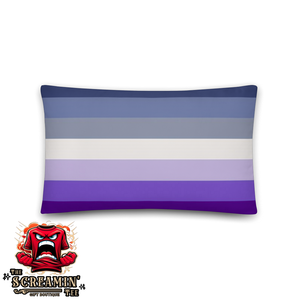 BUTCH LESBIAN PRIDE PILLOW