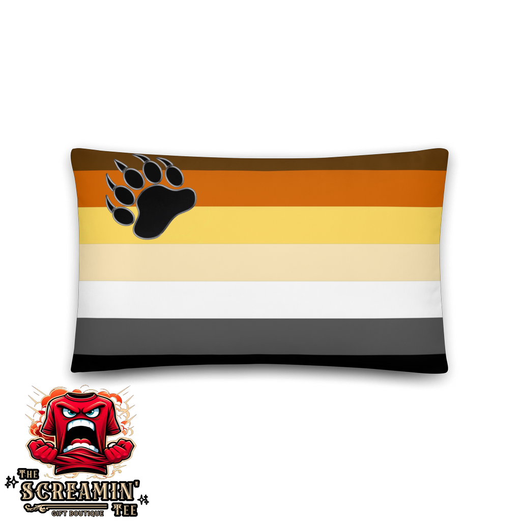 BEAR BROTHERHOOD PRIDE PILLOW