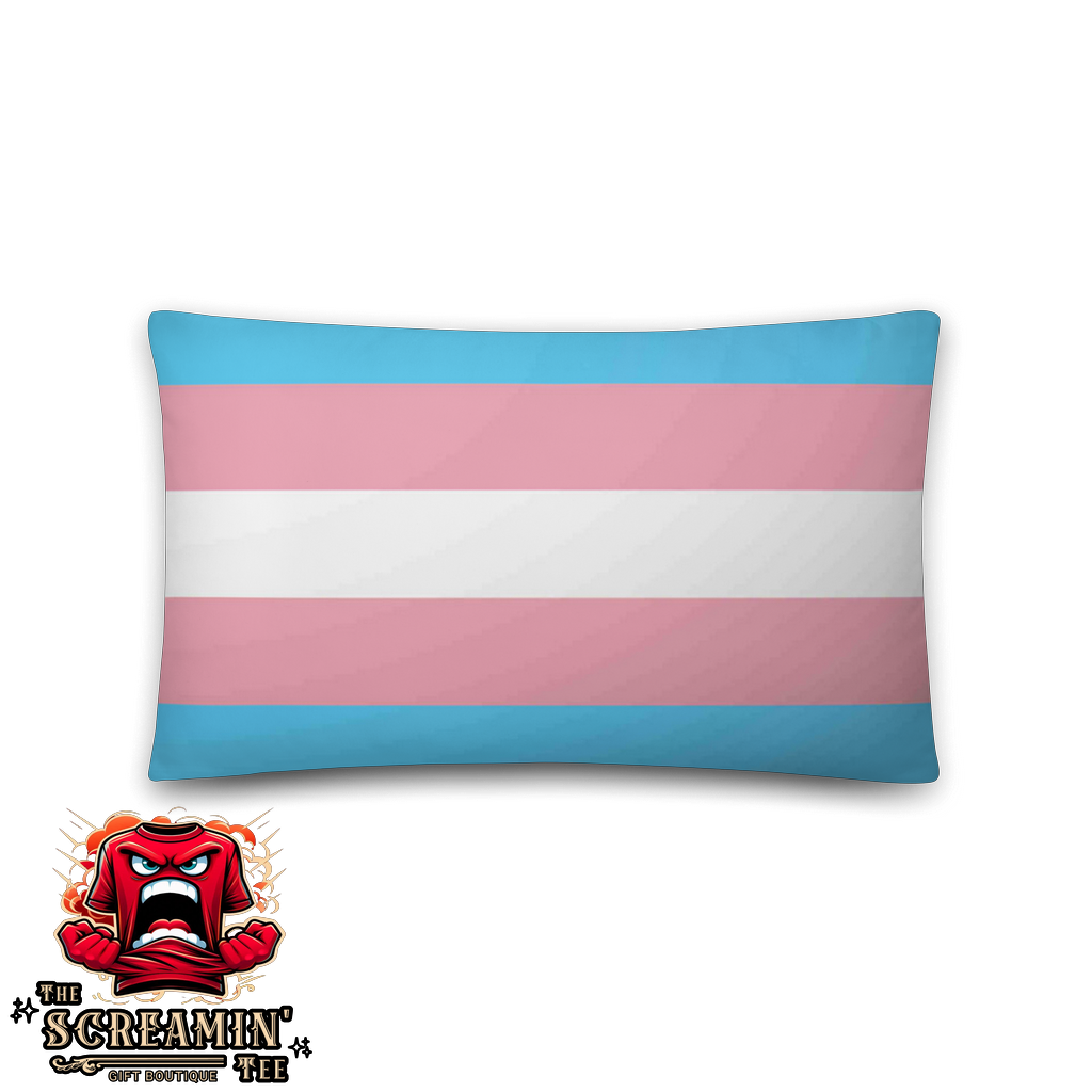 TRANSGENDER PRIDE PILLOW