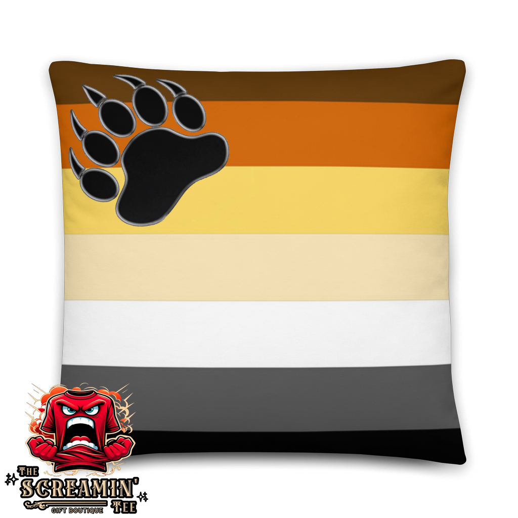 BEAR BROTHERHOOD PRIDE PILLOW